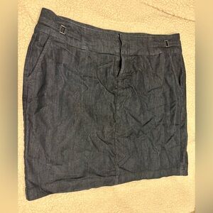 Roz & Ali Black Denim Skirt